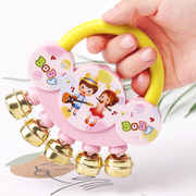 婴幼儿手摇铃玩具儿童益智响铃0-1岁6个月2男3女孩新生儿安抚铃铛