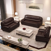 2022真皮沙发头层牛皮小户型客厅，年高端轻奢品牌现代简约皮艺