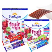 sunrype加拿大进口宝宝果肉条天然水果，条24条盒4种口味儿童零食
