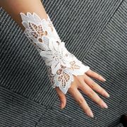 暗扣手链 蕾丝手链 遮盖疤痕 纹身手环 手链遮疤手饰白色黑色