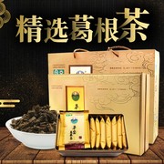 茅山特产茅宝葛根茶，葛根茶野生360克盒礼盒装