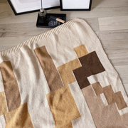 沙发毯盖毯办公室午睡毯毛巾被薄款针织毯午休毯客厅毛毯单人毯子