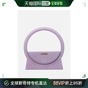 香港直发jacquemus女士手提包，淡紫色logo印花221ba015-3066-640