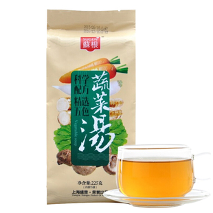 苏根五行蔬菜汤15g*15包糙米茶徐州特产冲饮五行，汤即食(汤即食)素食汤