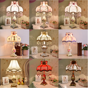 欧式卧室台灯ins少女，公主床头灯创意氛围灯，温馨结婚礼物婚房灯