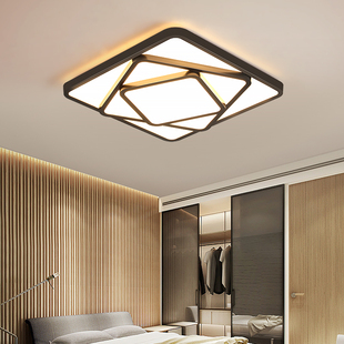 长方形卧室温馨浪漫创意灯简约现代LED吸顶灯超薄客厅现代房间灯