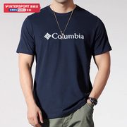Columbia哥伦比亚男士T恤2023夏夏户外体恤衫运动短袖AE0543