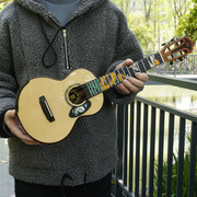 BrightSun艳阳BS80T云杉玫瑰全单23寸26寸尤克里里 ukulele