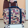 小熊依恋可折叠旅行包女手提大容量，出差行李袋短途登机旅游收纳包