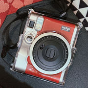 mini90透明水晶壳拍立得硬壳保护壳相机外壳保护套，相机包配件(包配件)