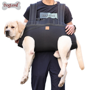 宠物中大狗背包中大型犬背包多功能户外包助行担架残疾辅助狗背包