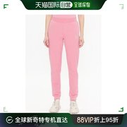 香港直邮Emporio Armani阿玛尼女士运动裤粉色徽标舒适透气简约