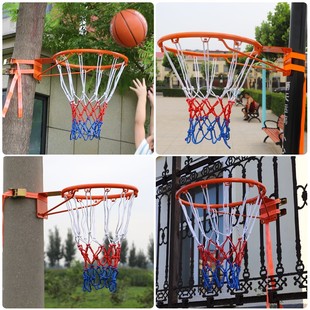 篮球框挂式室外标准家用篮球投篮框儿童免打孔室内可移动篮球架筐