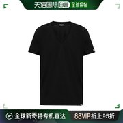 香港直邮Dsquared2 二次方 男士V领短袖T恤