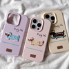 ins日韩腊肠狗卡通适用苹果16Promax手机壳iPhone15Promax新款13高级感14保护套防摔硅胶12全包超薄情侣女软p