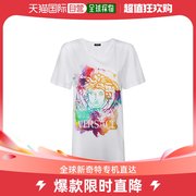香港直发Versace范思哲女士T恤白色透气运动A87464 A228806 A1001