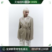 韩国直邮INSILENCE女款街头复古酷帅时髦设计师西装外套IW2D2