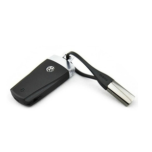 。丹麦menu黑钛钥匙扣奥迪，大众创意汽车钥匙圈钥匙链钥匙扣情侣
