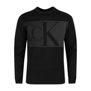 Calvin Klein卡尔文克莱恩CK男士休闲长袖T恤圆领百搭打底衫