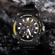 卡西欧手表g-shock七代蛙人，太阳能电波男表200米防水gwf-a1000-1a