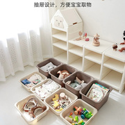 玩美熊儿童(熊儿童)玩具收纳架收纳柜，置物架储物柜宝宝玩具架整理柜大容量