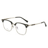 K0062复古商务金属眼镜框抖音时尚克罗伈潮流平光镜近视眼镜架