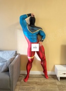 超人cos紧身衣连体，性感连体衣角色扮演dc超人cosplay莱卡订做