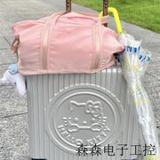 hellokitty行李箱女拉杆箱，20寸结实耐用小型轻便儿童，学生箱子登机