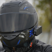 头盔运动相机4K高清骑行摩托车行车记录仪帽戴摄像机超广角多镜头