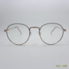 外贸复古金属圆框近视眼镜架vintage时尚文艺潮款眼镜框玳瑁色