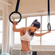 健身拉环圆形成人家用室内吊环引体向上牵引脊椎单杠运动器材拉伸