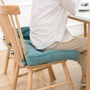 加厚毛绒坐垫椅垫现代简约办公室椅子座垫餐椅胖子垫