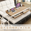 欧式懒人桌笔记本加宽电脑桌台式家用双人床上书桌，可移动跨床桌子