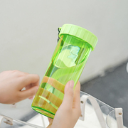特百惠水杯莹彩随手杯430ml运动塑料便携男女学生300ml防漏水杯子