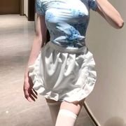 中华小厨娘1.0日系软妹Lolita女仆围裙COS服新中式旗袍连衣裙套装