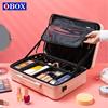 obox多功能旅行化妆箱，手提行李箱专业跟妆师16寸大容量，纹绣工具箱