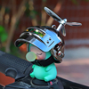 小黄鸭车载摆件电瓶车头盔电动摩托车，自行车机车装饰品汽车小配件