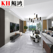 广东佛山瓷砖800x800通体，大理石客厅地砖防滑地板砖灰色简约轻奢