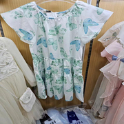 abckids连衣裙2024夏款网纱蕾丝梭织公主裙，商场同款f421316140