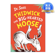 thidwickthebig-heartedmoose苏斯博士，绘本慷慨大方的麋鹿进口原版英文书籍