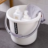 居家家水桶家用手提塑料盆，学生宿舍套装可坐洗澡桶塑料桶洗衣桶