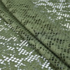 花瓣军绿股线蕾丝 日本直送棉质水溶蕾丝面料 股线重工花边布料