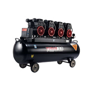 无油静音空压机工业级空气压缩机，220v气泵大型喷漆高压冲气泵