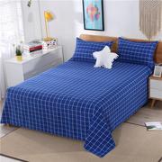 传统手工老粗布床单单件双人，单人宿舍加厚粗布，床单被套1.51.8床
