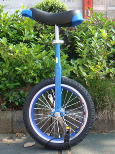 双层加厚铝合金轮圈 平肩竞技独轮车 成人健身儿童单轮车