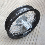 越野摩托车小高赛配件，阿波罗越野车3.00-12寸轮胎用轮圈钢圈轮毂