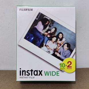 富士拍立得相纸instax210/WIDE300 相纸宽幅5寸Lomo wide胶片相纸