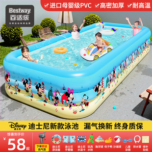 充气泳池婴儿宝宝儿童室内游泳池，家用大型可折叠泳池，户外戏水池