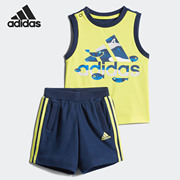 Adidas/阿迪达斯 IB F TANK SET 小童背心短裤套装DZ2413