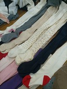 清货外贸出口童装女童，儿童纯棉袜子，长筒袜连裤袜